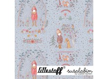 Bio Jersey Lillestoff - Winter Doodle susalabim
